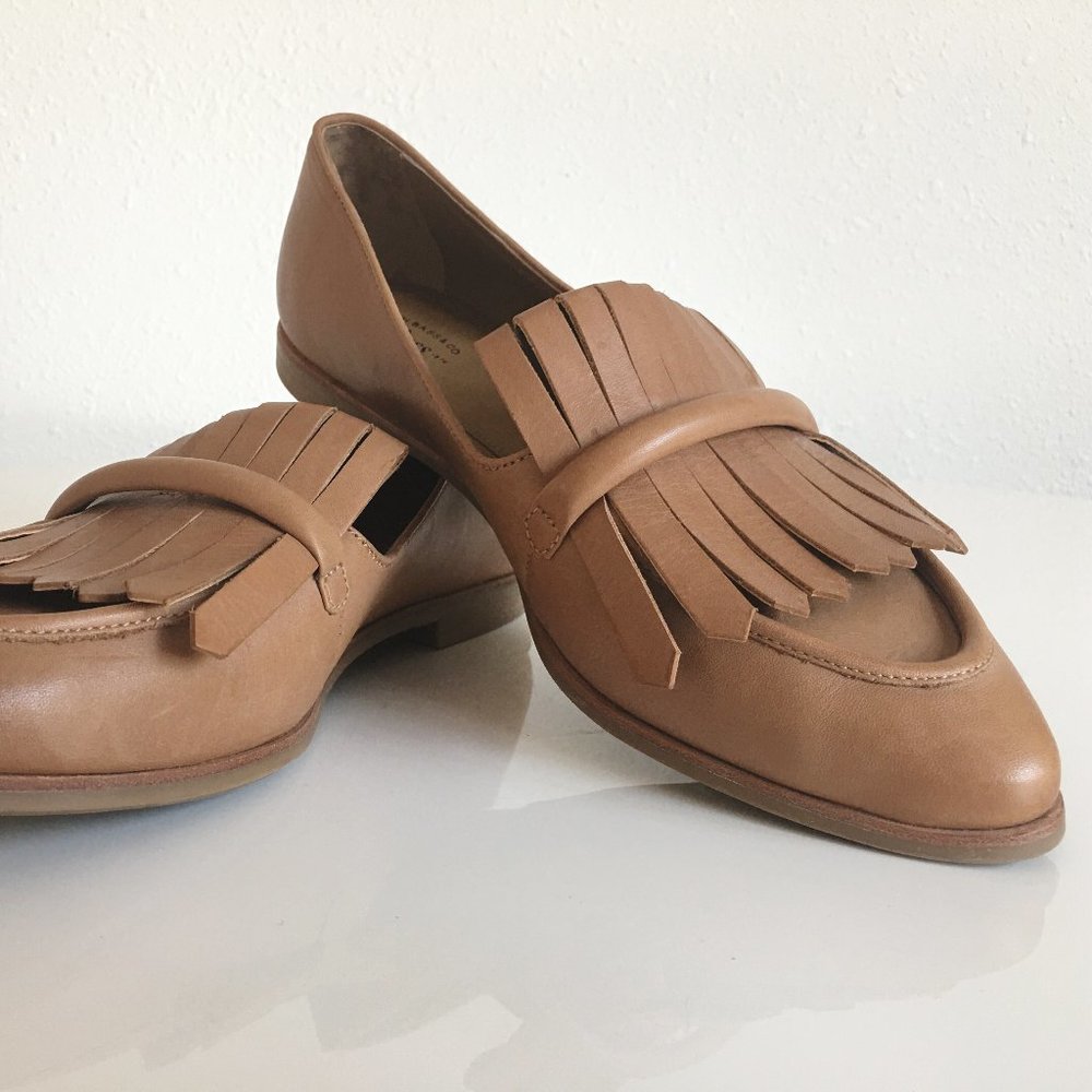 Bass Hope Kiltie Fringed Tassel Leather Loafers